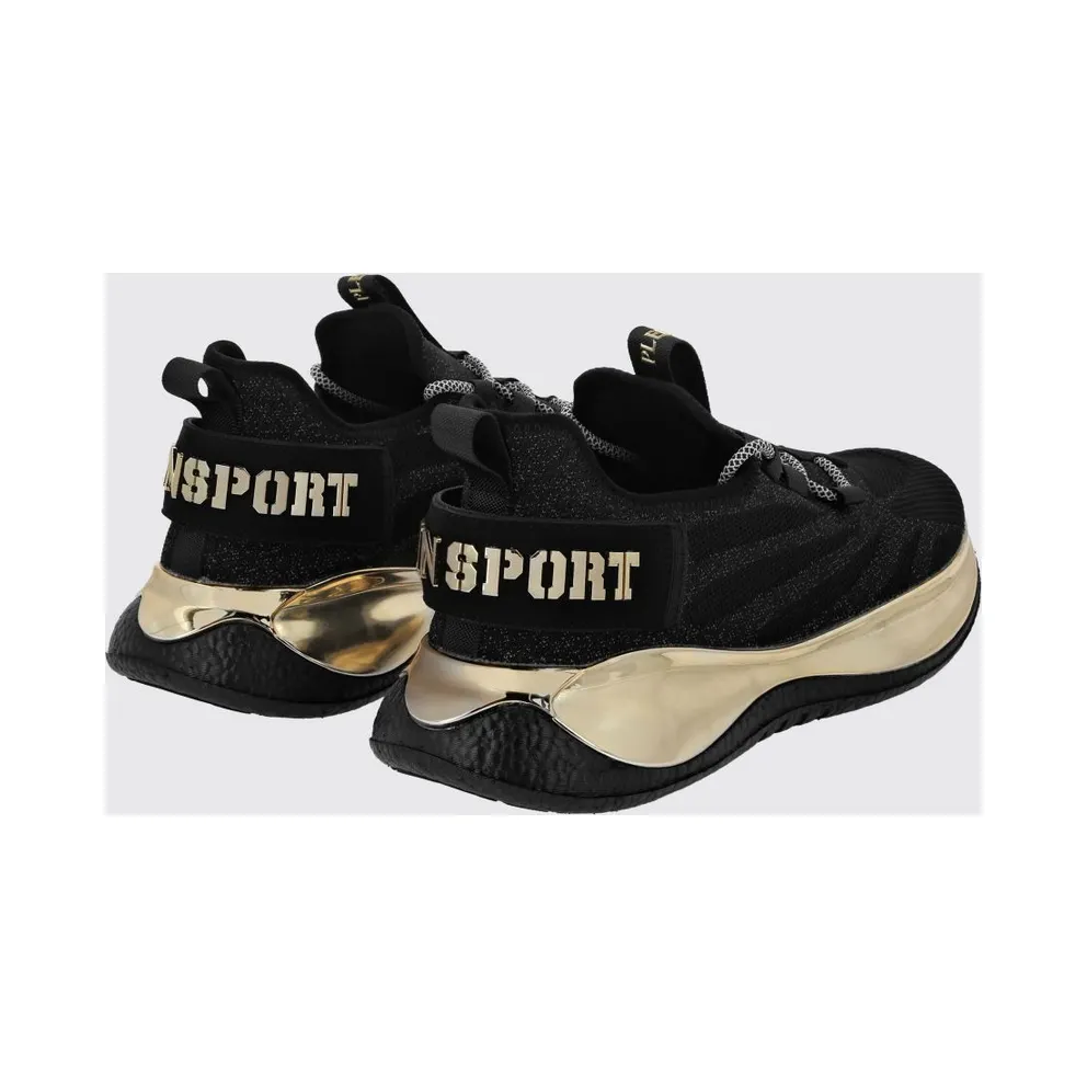 Plein Sport The Iron Tiger Gen. X.02 Knit with a Chunky Sole Black 1 (SACSUSC0429STE003N0294)
