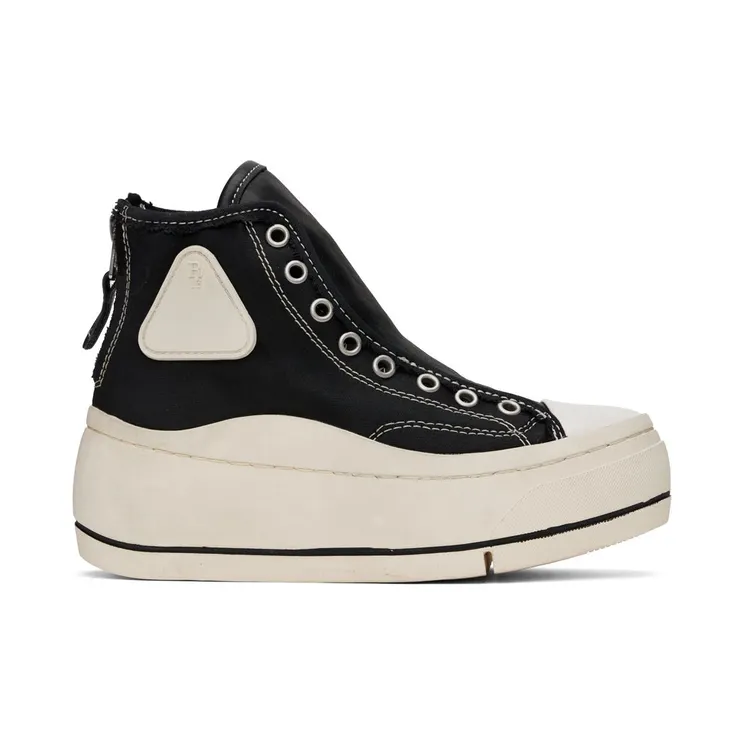 R13 Black Lace Free Kurt High-Top Wxblk (R13S5032-003)