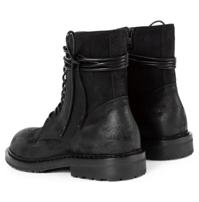 Ann Demeulemeester Danny Lace-up Ankle “Black” (B0010092 LT209 089) (2)