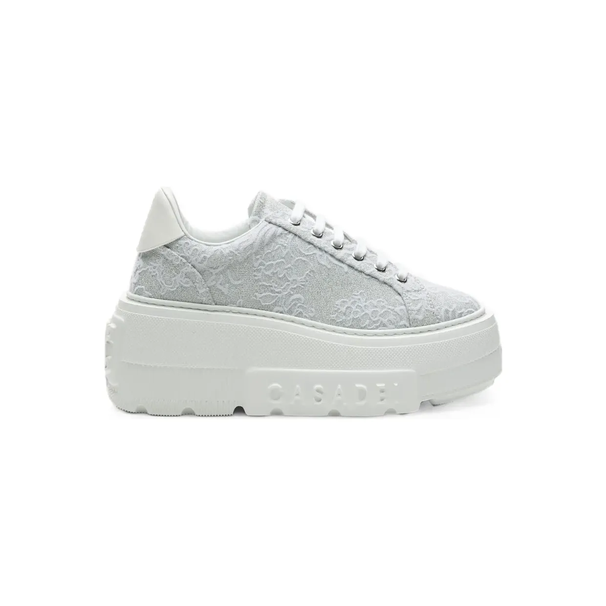 Casadei Nexus Rigel met glitter-afwerking “Silver” (2X140C0701C3096)