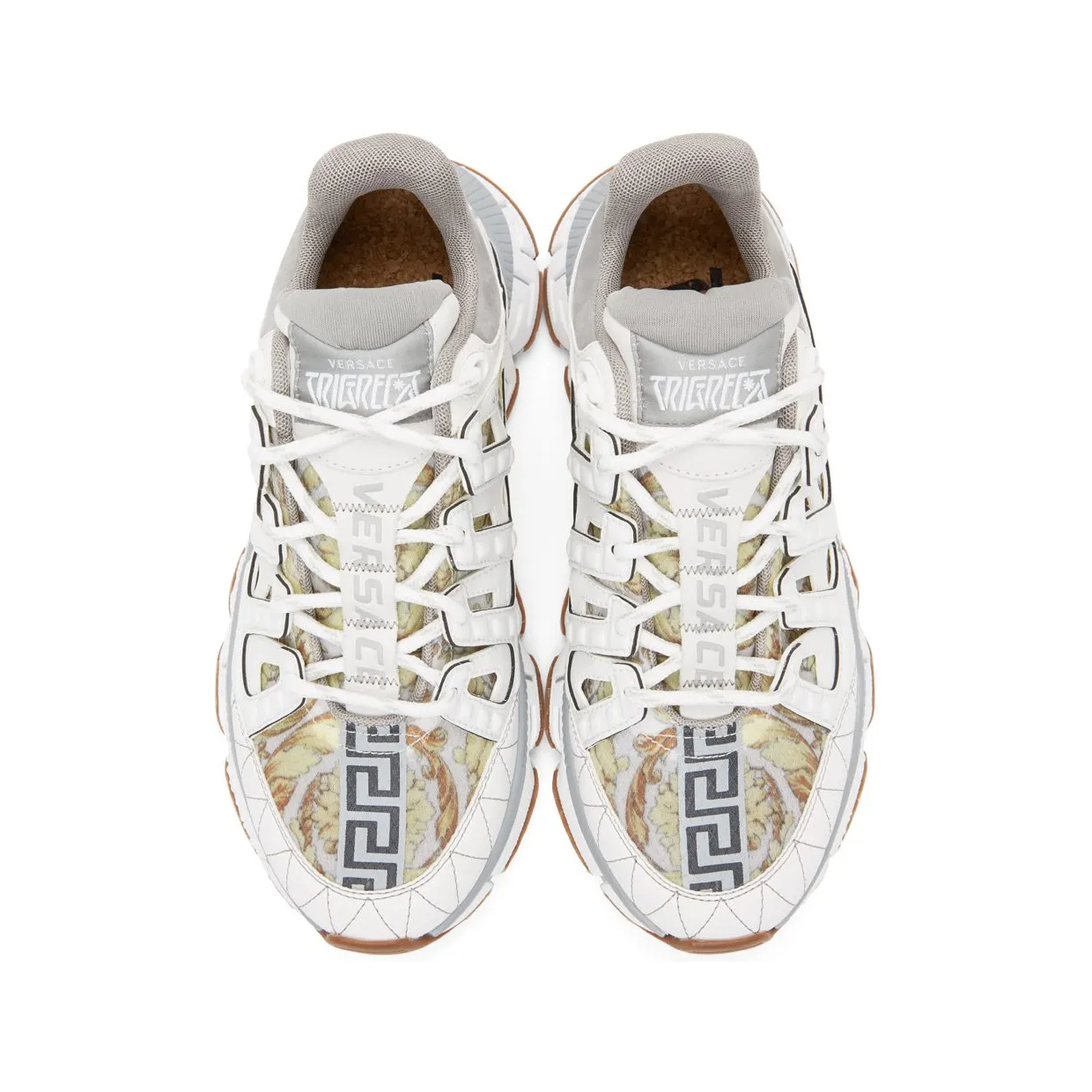 Versace Grey & White Trigreca Sneakers (DSU8094 D16TCG) (5)