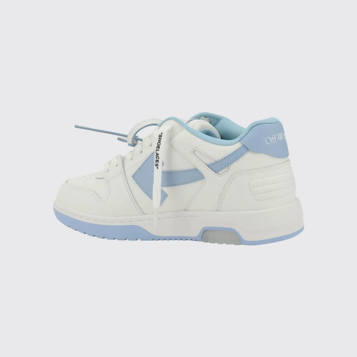 Off-White Bicolor Out Of Office Sneakers in Leather and Recycled Polyester White 2 (M189C9L0190140) (2)