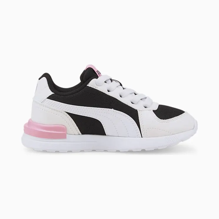 Puma Graviton AC kinderen Wit/Roze/Zwart (381988-09)