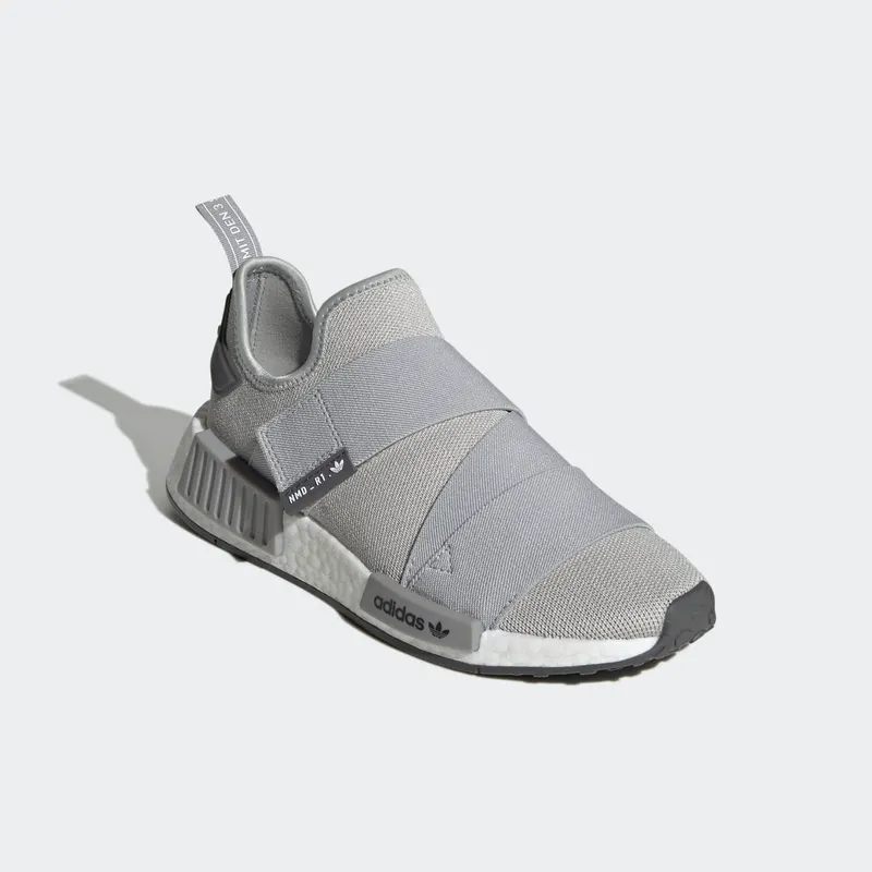 Adidas NMD_R1 Strap Grey Two / Cloud White / Grey Five (GW9470)