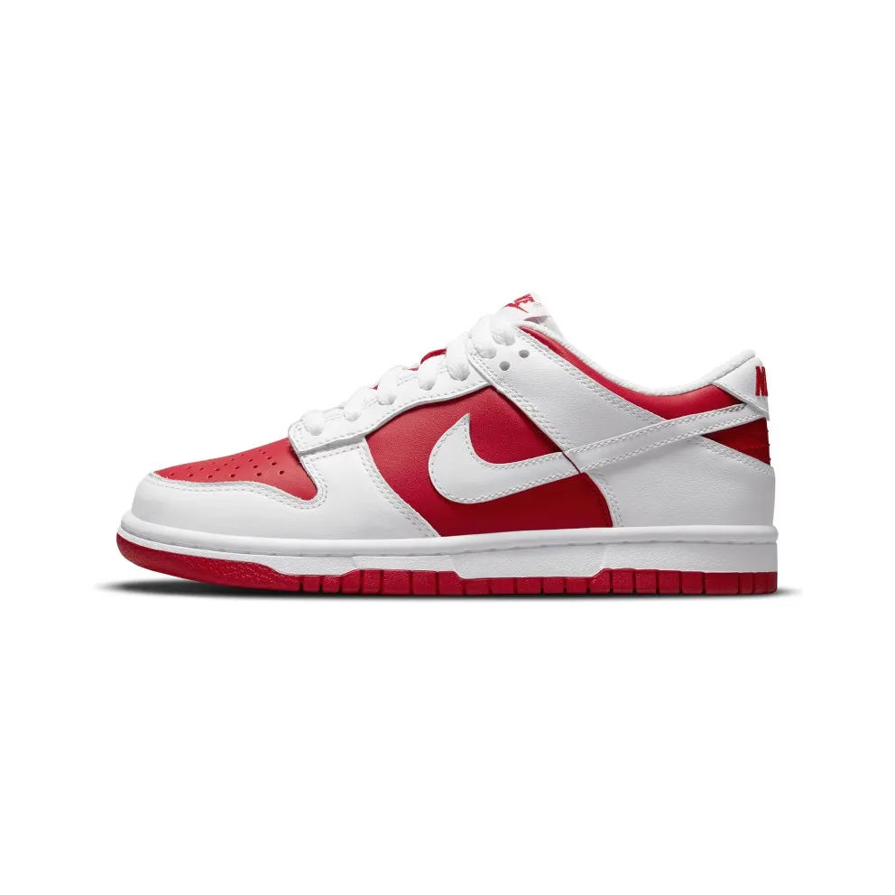 Nike Dunk Low Championship Red (GS) (2021) (CW1590-600)