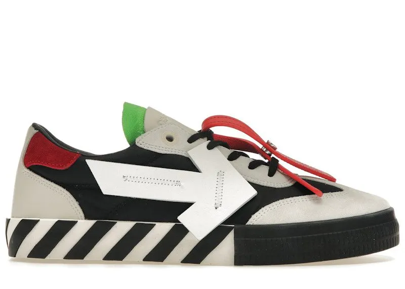 OFF-WHITE Floating Arrow Vulcanized Low Black Green Red (OMIA232S23LEA0010301)