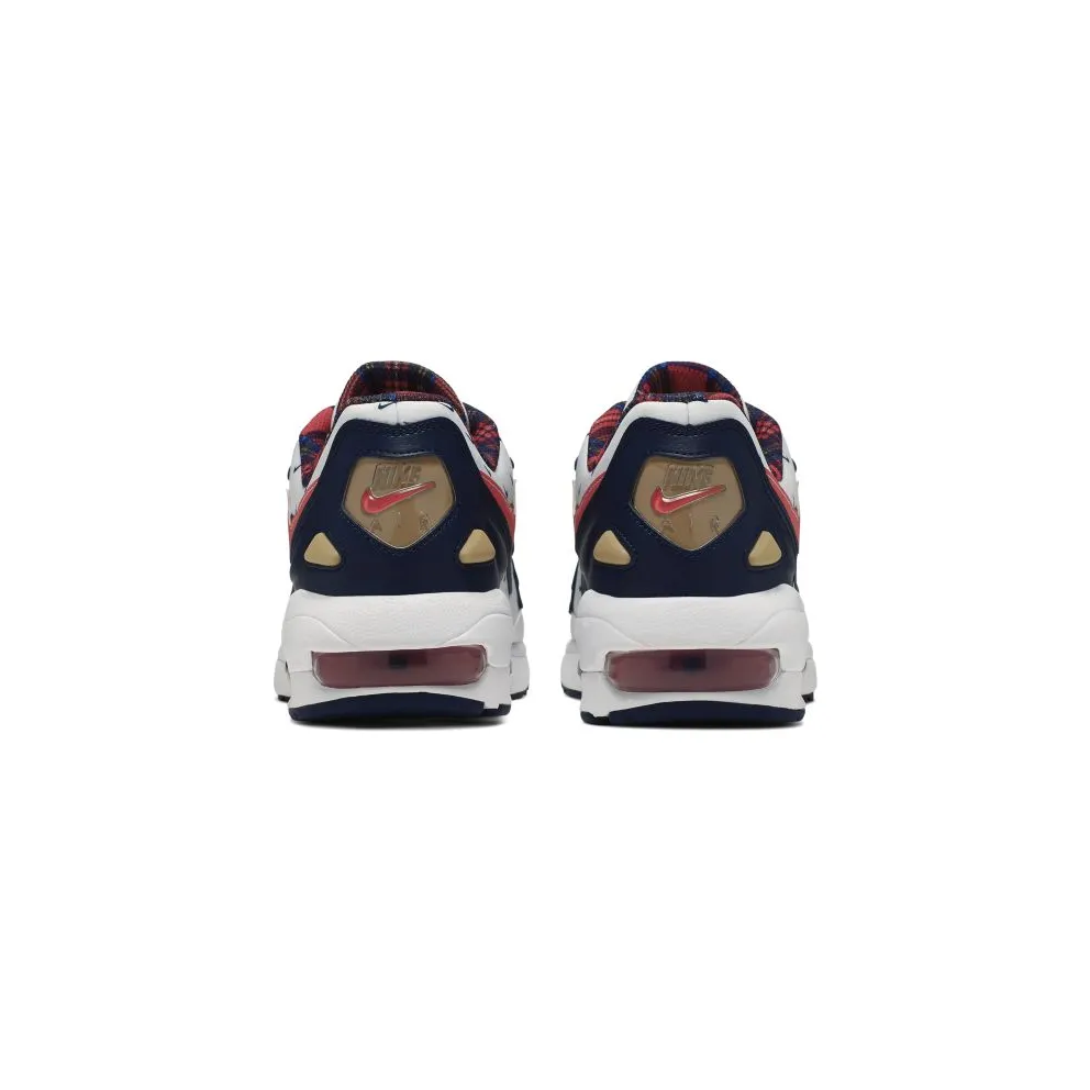 Nike Air Max2 Light USA (2019) White/University Red-Metallic Gold-Midnight Navy (CK0848-100)