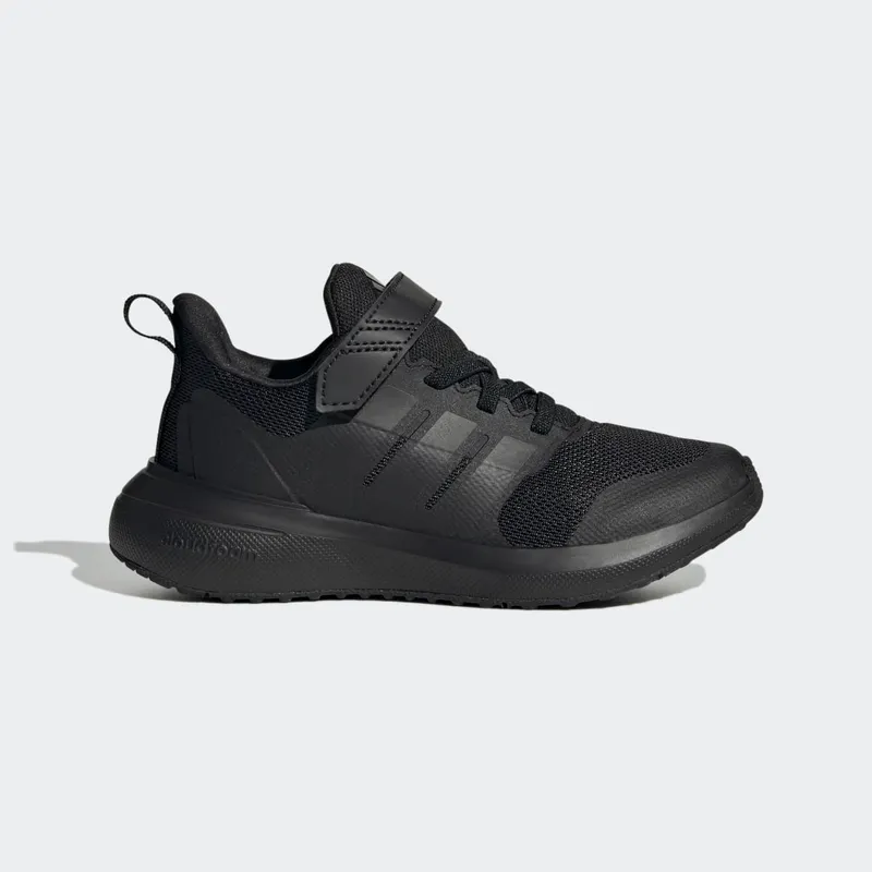 Adidas Fortarun 2.0 Cloudfoam Sport Running Elastic Lace Top Strap Core Black / Core Black / Carbon (HP3118)