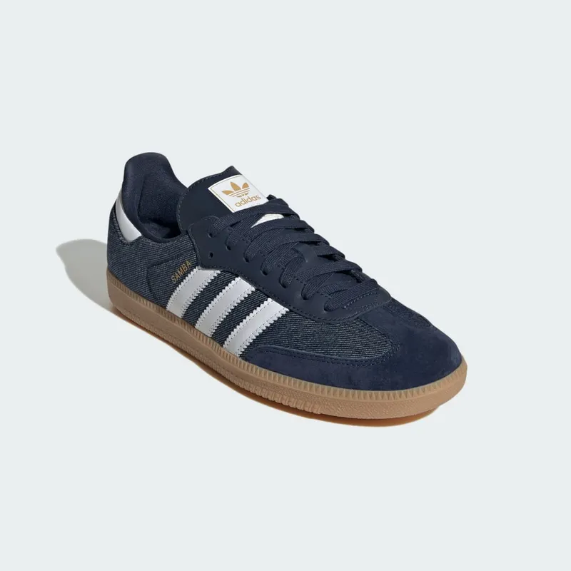 Adidas Samba Collegiate Navy / Cloud White / Gum (JQ6215)