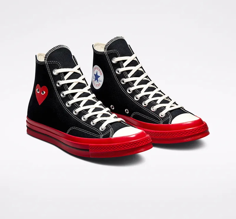 Converse Converse x Comme des Garçons PLAY Chuck 70 Black/Red/egret
