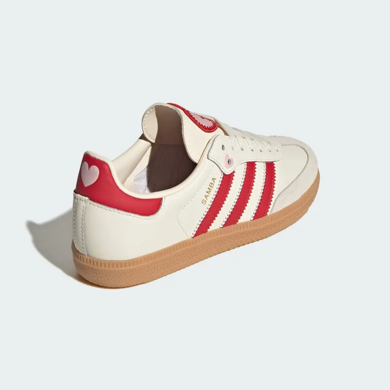 Adidas SAMBA OG Cream White / Better Scarlet / Gum (KI6679)