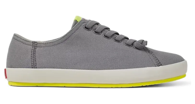 Camper Peu Rambla Sneaker Grey Lime Recycled Cotton (18869-113)