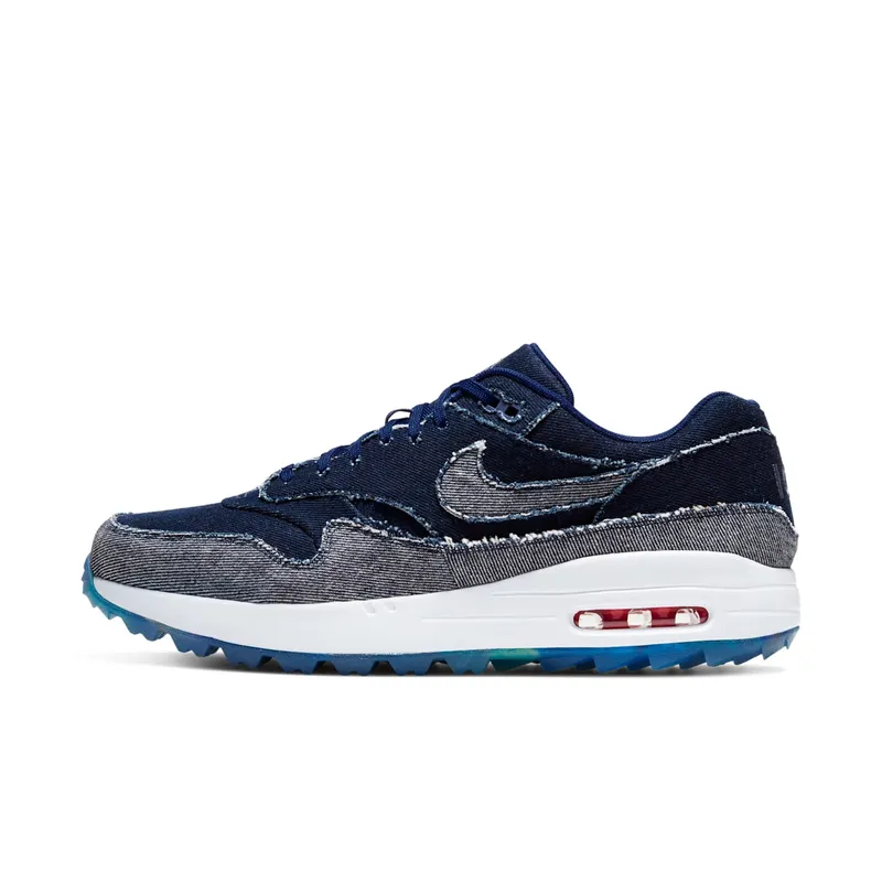 Nike Air Max 1 Golf No Denim Allowed Navy Blue Void/Hyper Pink-Thunderstorm (CI6876-400)