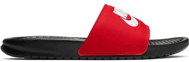 Nike Benassi JDI Black White Red Black/White-University Red (343880-026)