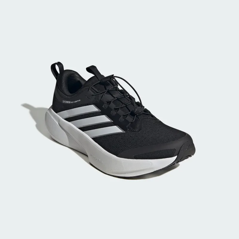 Adidas SUPERNOVA RISE 3 ADAPTIVE Running Shoes Core Black / Cloud White / Carbon (JQ4346)