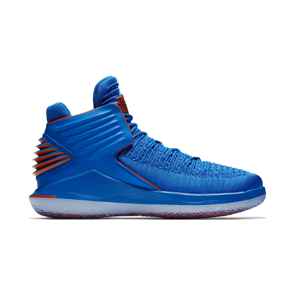 Jordan XXXII Russell Westbrook OKC Photo Blue/Team Orange-Metallic Silver (AA1253-400)