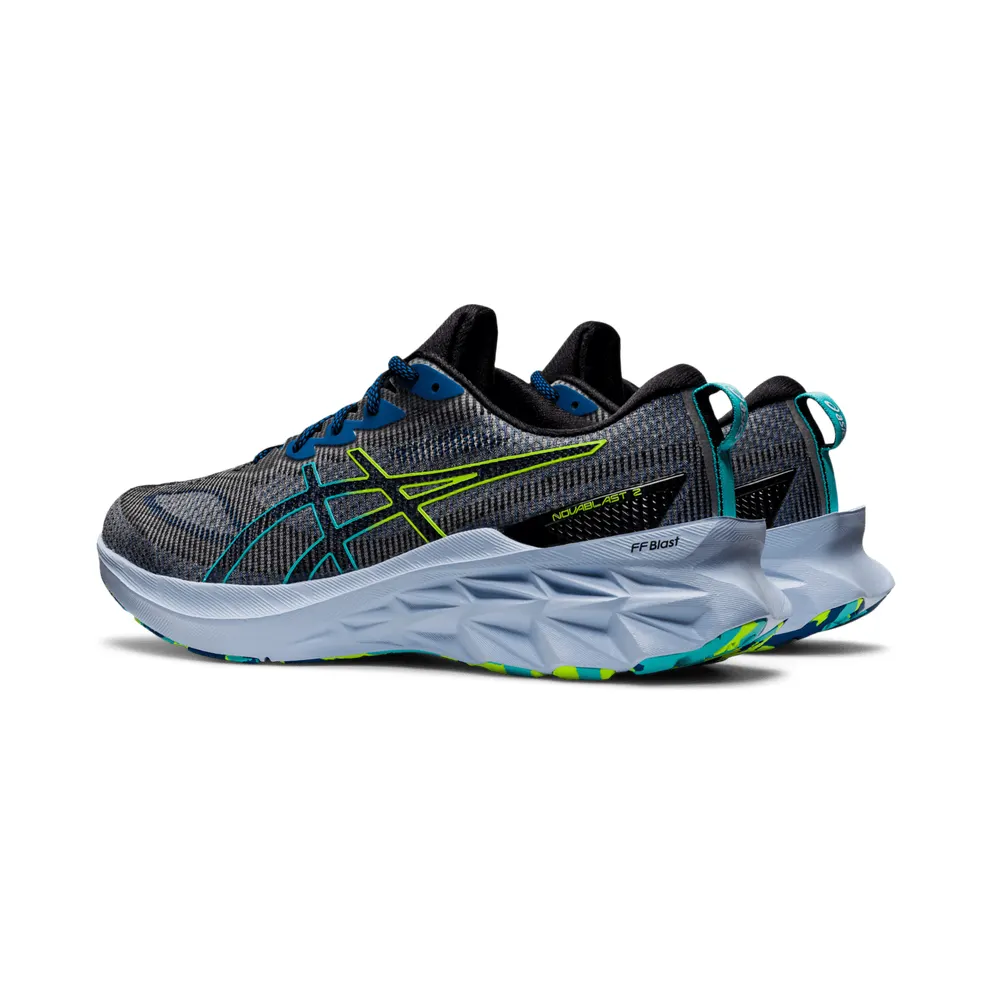 Asics NOVABLAST 2 LE Black/Hazard Green (1011B331.001)