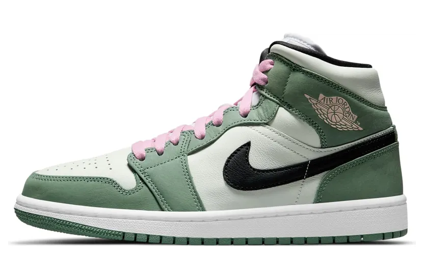 Air Jordan 1 Mid SE Dutch Green (2021) (CZ0774-300)
