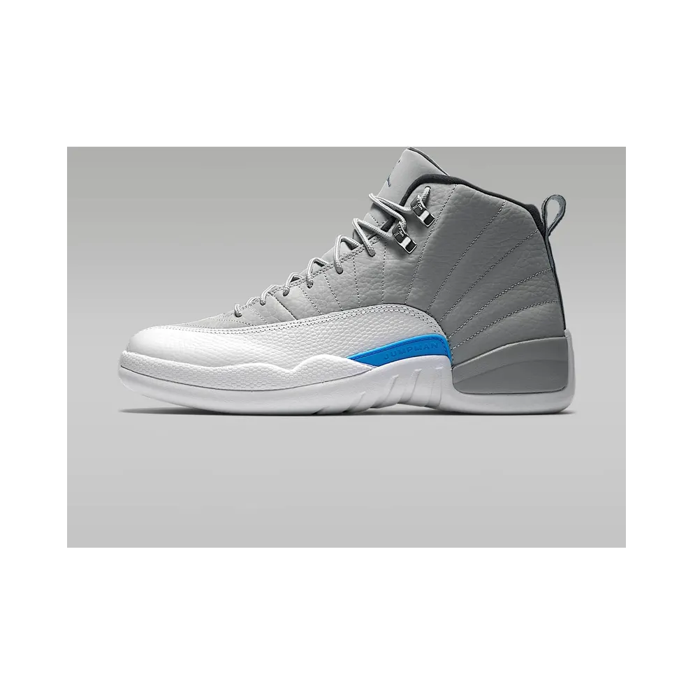 Air Jordan Nike AJ XII 12 Retro Grey University Blue (130690-007)