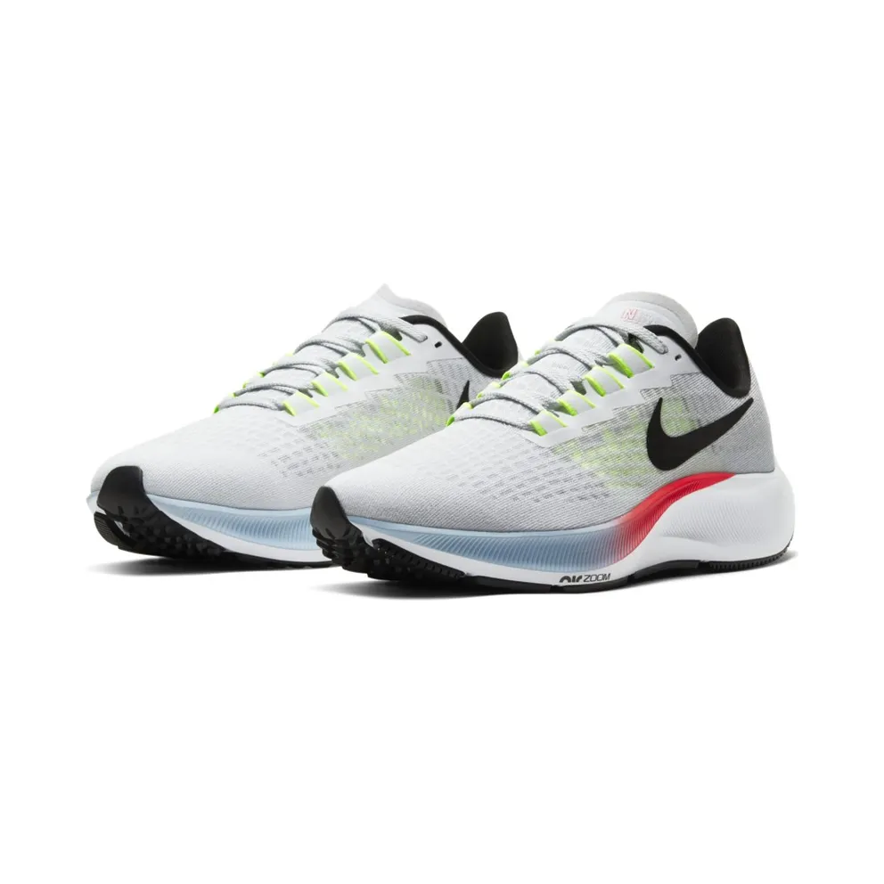 Nike Air Zoom Pegasus 37 Pure Platium (W) Pure Platinum/Laser Crimson-Psychic Blue-Black (CZ9308-001)