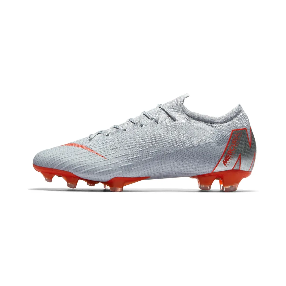 Nike Vapor 12 Elite FG Wolf Grey Crimson (AH7380-060)