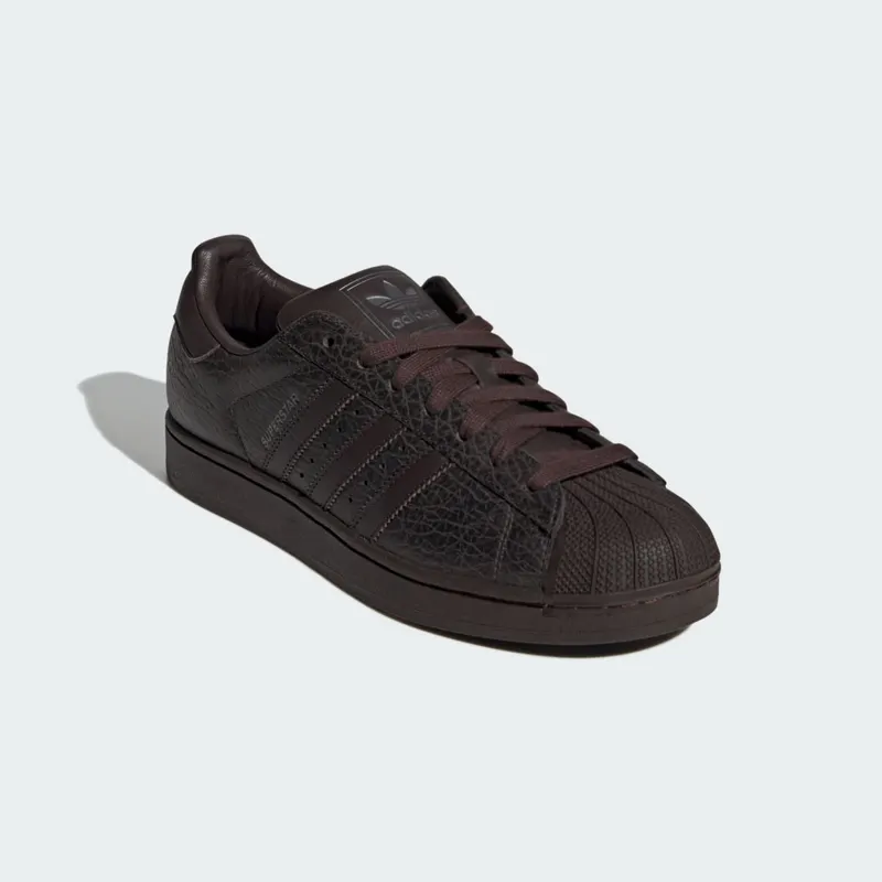 Adidas SUPERSTAR II Shoes Shadow Olive / Dark Brown / Iron Metallic (HQ2365)