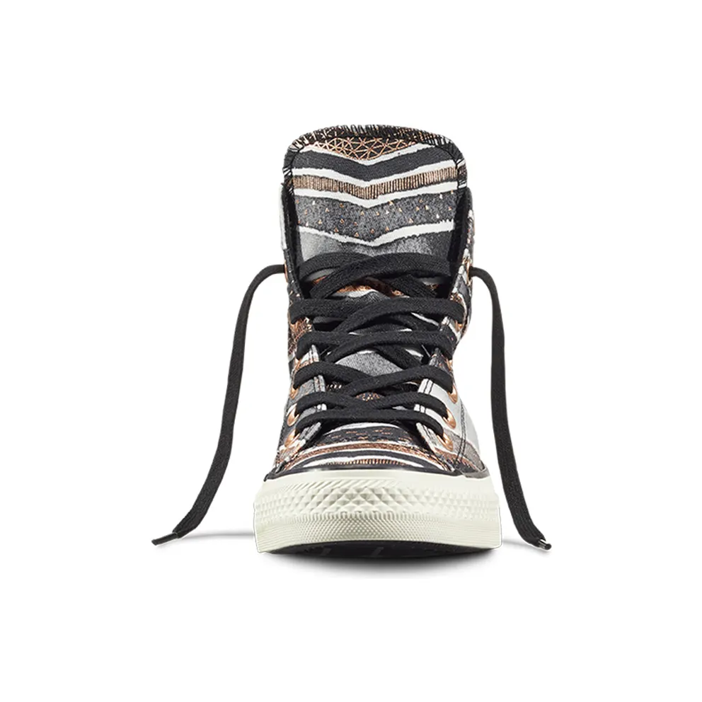 Converse Chuck Taylor All-Star Hi Festive Stripe Black Dolphin (W) (551564C)