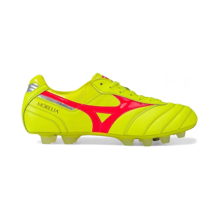 Mizuno Morelia II Japan MD Safety Yellow Fiery Coral Galaxy Slver (P1GA240145)