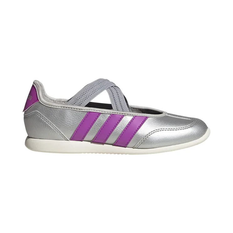 adidas Barreda Mary Jane Silver Metallic Purple Burst (JP6737)