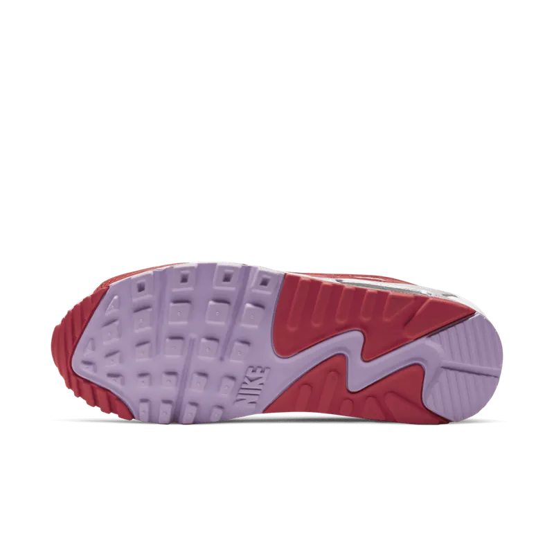 Nike Air Max 90 Recraft Chinese New Year 2020 (W) White/Team Red-Metallic Silver (CU3004-176)