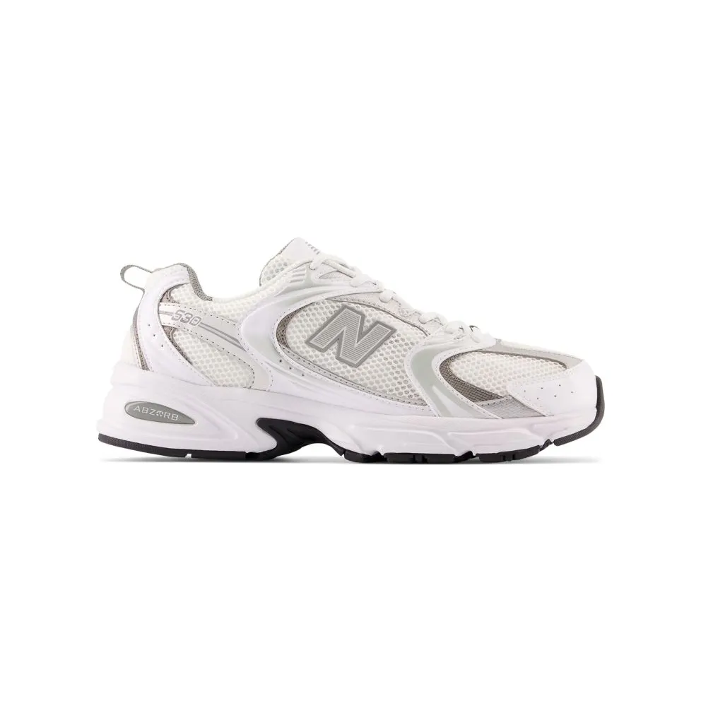 New Balance 530 White Silver Metallic (MR530AD)