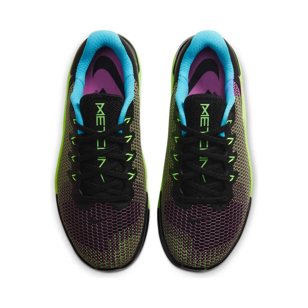 Nike Metcon 5 AMP Black (W) Black/Green Strike-Blue Fury-Fire Pink (CD3398-063)