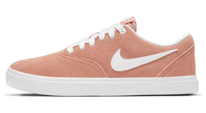Nike SB Check Solarsoft Skateschoen voor dames Geel (BQ3240-600)