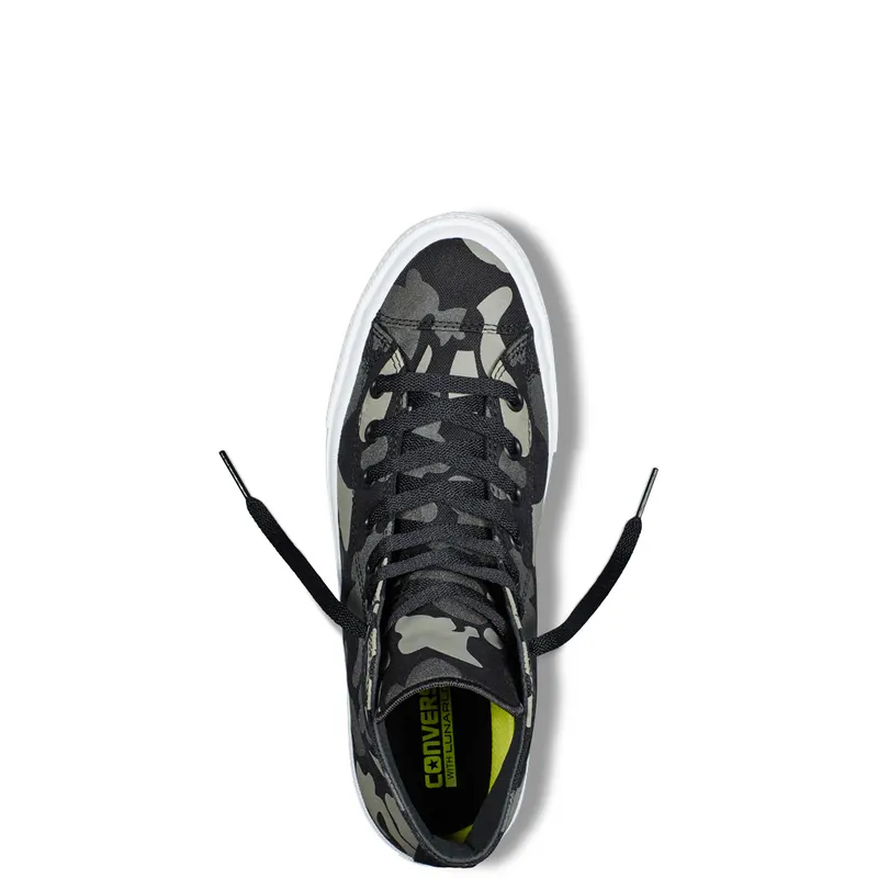 Converse Chuck Taylor All-Star 2 Hi Reflective Camo Black Charcoal/Black-White (151157C)