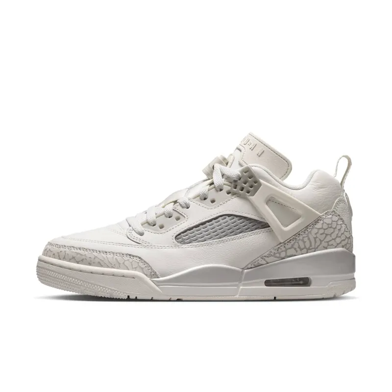 Jordan Spiz’ike Low – “Swan / Wolf Grey / Metallic Silver” (IR1836-101)