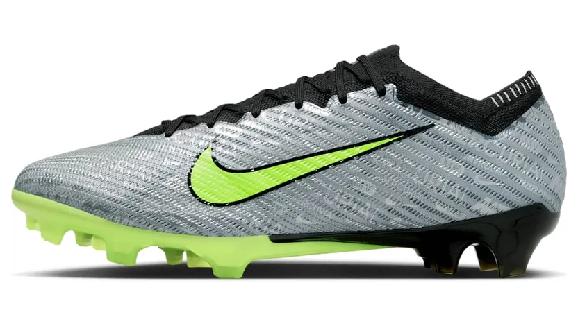 Nike Zoom Vapor 15 Elite XXV FG 25th Anniversary Pack Metallic Silver Volt (FB8395-060)