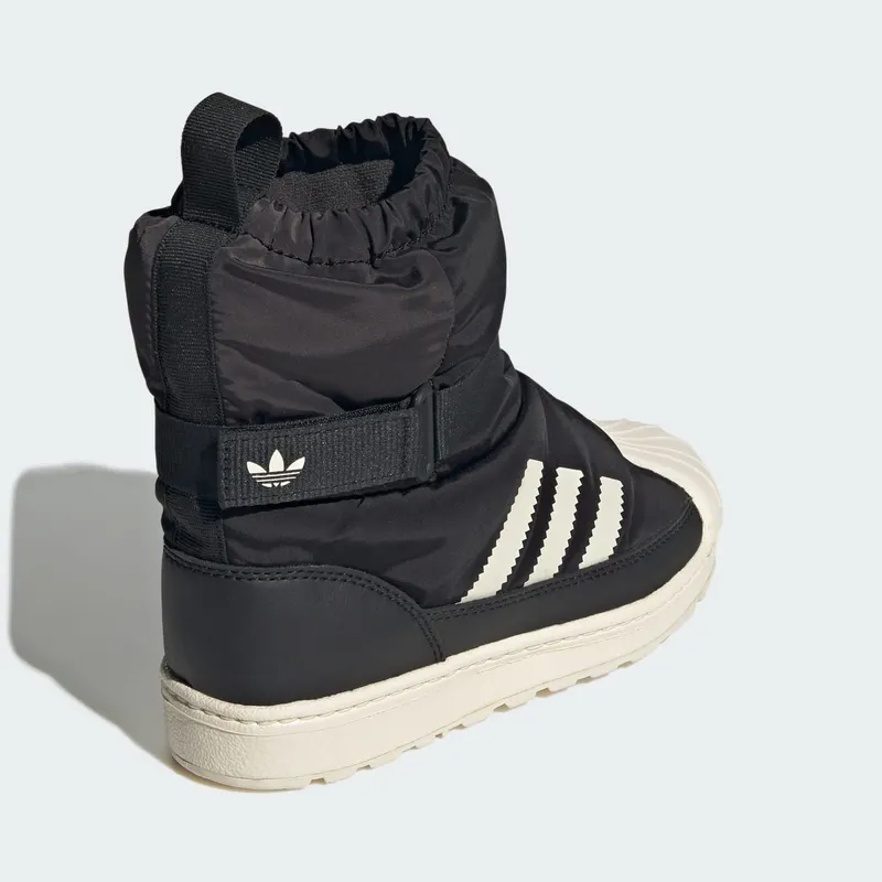 Adidas Superstar 360 Winterized Boot Kids Core Black / Wonder White / Carbon (JQ7949)
