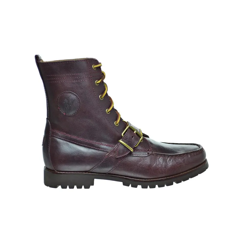 Polo Ralph Lauren Ranger Smooth Oil Leather Boot Oxblood (812615506-004)