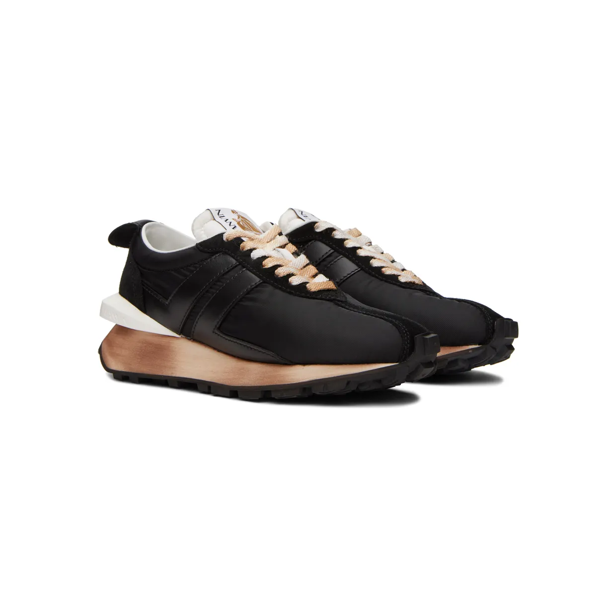 Lanvin White Nylon Bumpr Sneakers (FM-SKBRUN-NYLO-P20) (4)