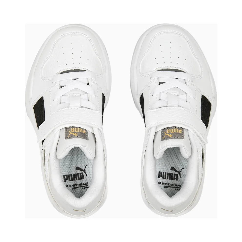 Puma Slipstream Suede FS with alternatieve sluiting White/Black/Grey (388684-05)