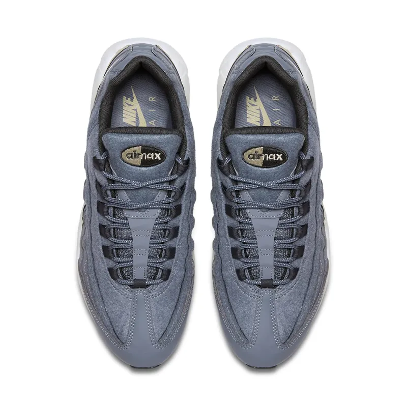 Nike Air Max 95 Wool Cool Grey Mushroom Cool Grey/Mushroom-Deep Pewter-Wolf Grey (538416-009)