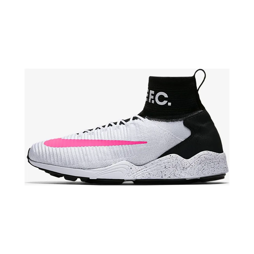 Nike Mercurial Flyknit FC White Black Pink Blast Black/White-Pink Blast (852616-100)