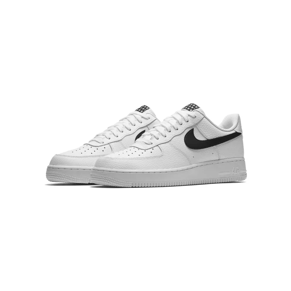 Nike Air Force 1 Low Stars White Black White/Black (AA4083-103)