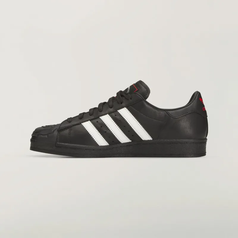 Adidas Superstar “Willy Chavarria Rose Black White Red” (KI5156)