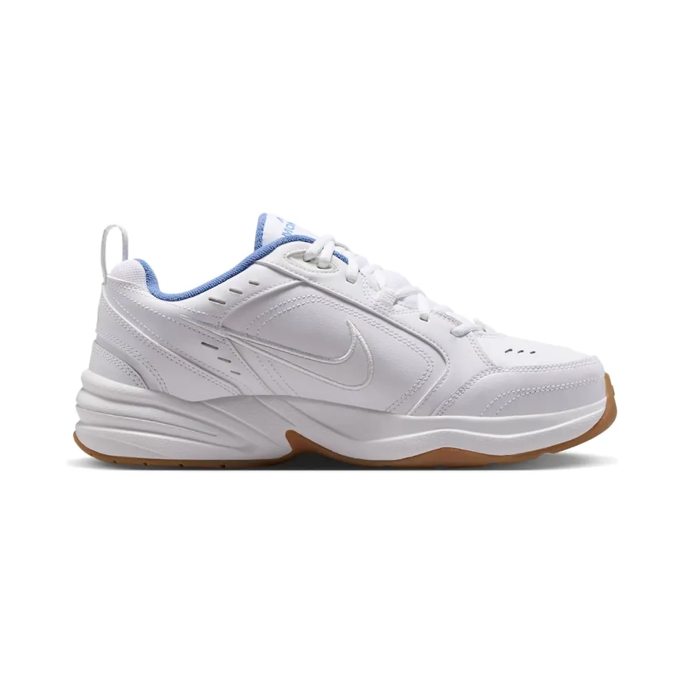 Nike Air Monarch IV “White / Indigo Storm / Gum Light Brown” (415445-105)