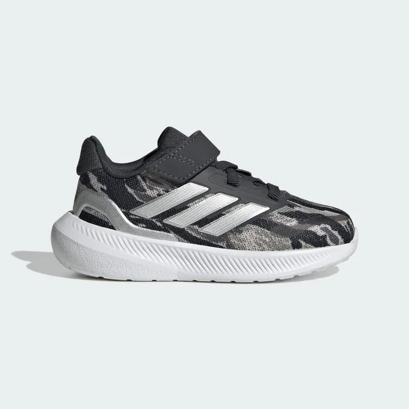 Adidas RunFalcon 5 Kids Silver Pebble / Silver Metallic / Carbon (JQ2194)