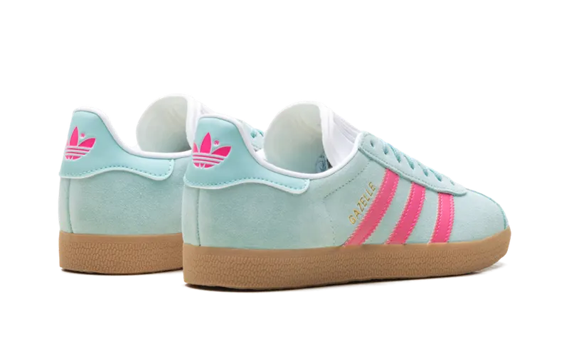 Adidas Gazelle “Flash Aqua Lucid Pink” (JI1375)