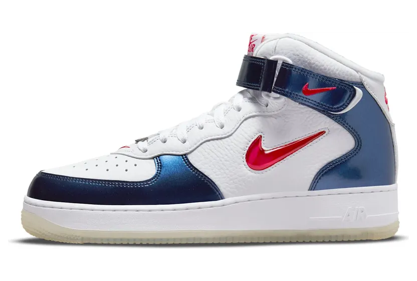 Nike Air Force 1 Mid Independence Day – “Metallic Blue / White / Red” (DH5623-101)