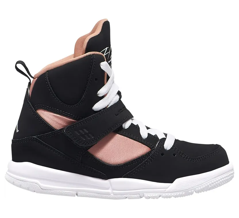Jordan Flight 45 High Black White Rose Gold (PS)