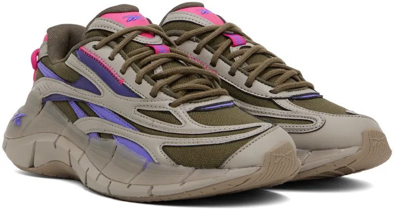 Reebok Classics Khaki Zig Kinetica 2.5 Sneakers (GX9006)
